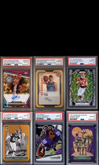 All Star Astro Multi Sport Pack 1-2 Guaranteed Graded/Single Cards Per Sealed Pack *Very low stock