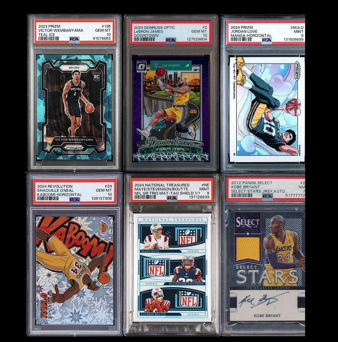 All Star Tier 1 Multi Sport Pack 1-2 Guaranteed Graded/Single Cards Per Sealed Pack *Very low stock